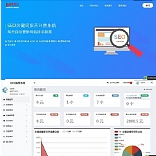 SEO按天扣费系统网站源码