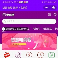 进云智慧电商客源码包 v2.5